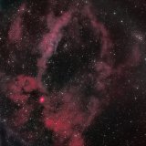 SH2-157, the Lobster Claw Nebula